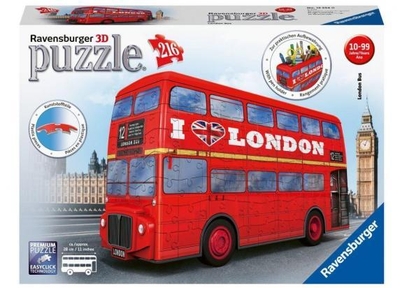 Ravensburger London Bus - 3D puzzel - 216 stukjes
