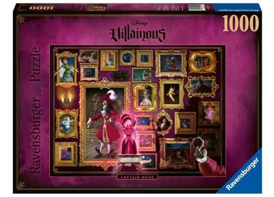 Ravensburger Disney Villainous: Captain Hook - Puzzel (1000)