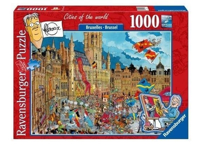 Ravensburger Fleroux: Brussel Cities of the World - Puzzel (1000)