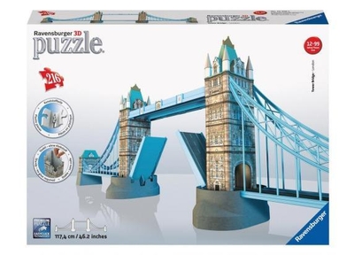 Ravensburger Tower Bridge- 3D puzzel gebouw - 216 stukjes