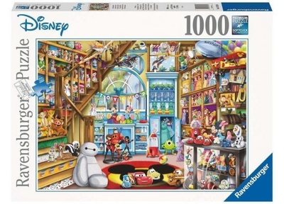 Ravensburger puzzel Disney In de speelgoedwinkel - Legpuzzel - 1000 stukjes