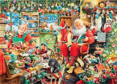 Ravensburger Santa's Final Preparations 1000st