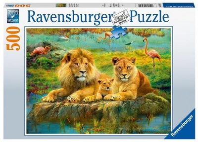 Ravensburger Leeuwen in de savanne 500st