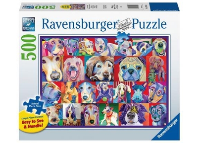 Ravensburger Hello Doggie - Puzzel (500XL)