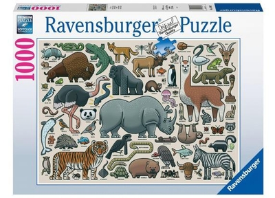 Ravensburger Wilde dieren 1000st