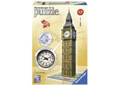 Ravensburger Big Ben met klok- 3D puzzel gebouw van 216 stukjes