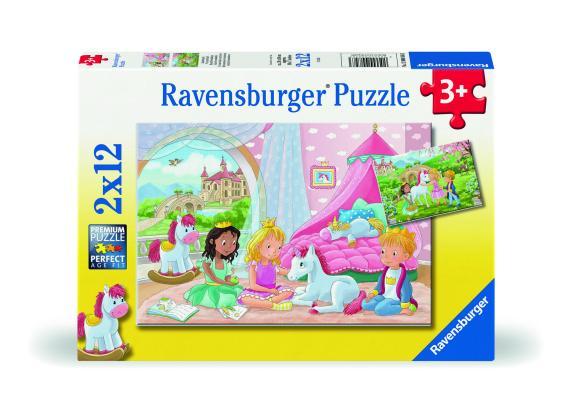 Ravensburger WT: Prince & Princess 2 x 12 stukjes