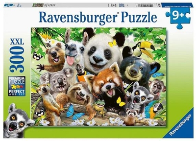 Ravensburger puzzel Wildlife selfie - legpuzzel - 300 stukjes