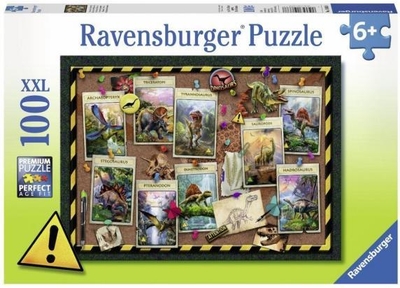 Ravensburger Dinosaur Collection - Puzzel (100XXL)