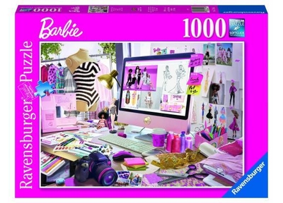 Ravensburger puzzel Barbie, Mode-icoon - Legpuzzel - 1000 stukjes