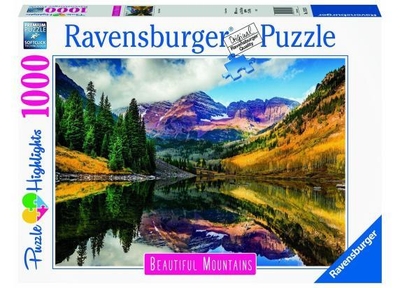 Ravensburger puzzel Aspen, Colorado - Legpuzzel - 1000 stukjes