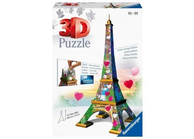 Ravensburger La Tour Eiffel - 3D Puzzel (224) [LOVE EDITION]