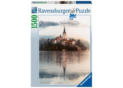 Ravensburger puzzel Het eiland van wensen, Bled, Slovenië - Legpuzzel - 1500 stukjes