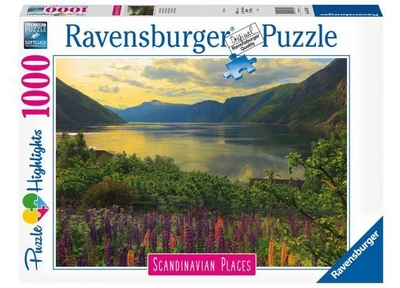 Ravensburger puzzel Scandinavian Places Fjord in Noorwegen - Legpuzzel - 1000 stukjes