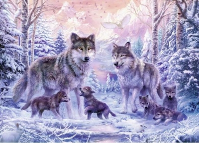Ravensburger Arctische wolven 1000st