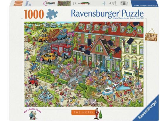 Ravensburger puzzel Holiday Resort 2 - The Hotel - Legpuzzel - 1000 stukjes