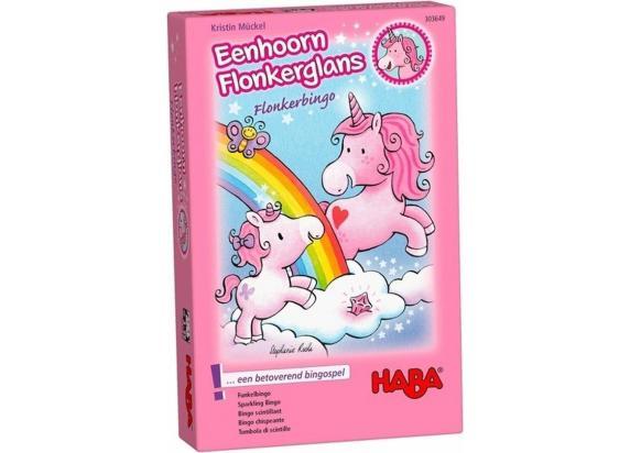 Haba (Belong) Eenhoorn Flonkerglans - Flonkerbingo (3+)