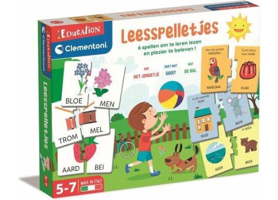 Clementoni Spelend Leren - Leesspelletjes