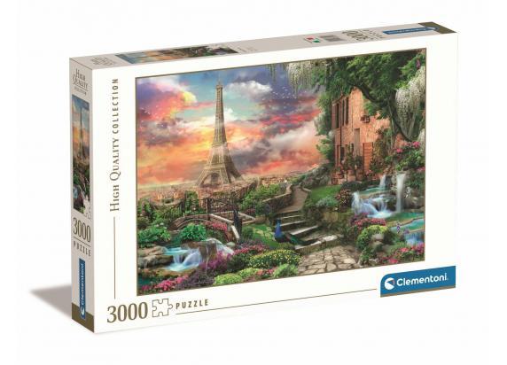 Clementoni - Puzzel 3000 Stukjes High Quality Collection Paris Dream Puzzel Voor Volwassenen en Kinderen, 14-99 jaar, 33550