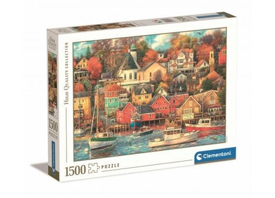 Clementoni - Puzzel - 1500 Stukjes - Good Time Harbor - Puzzel Voor Volwassenen en Kinderen - High Quality Collection