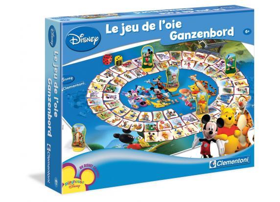 Clementoni Bordspel - Ganzenbord Disney - Gezelschapsspel voor Familie - Kinderen vanaf 6 Jaar