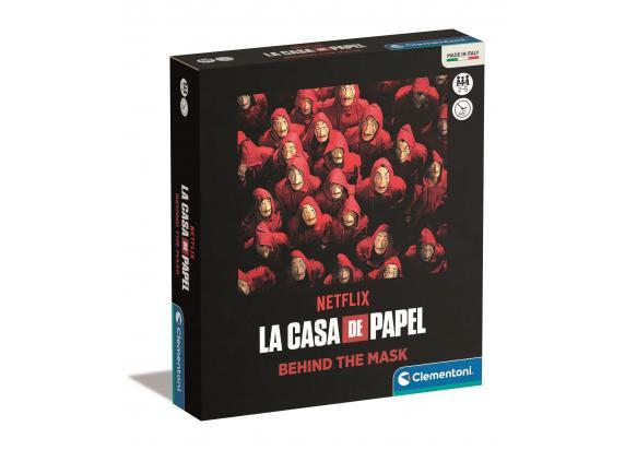 Clementoni La Casa de Papel - Het bordspel Behind the Mask