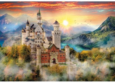 Clementoni - Puzzel 2000 Stukjes High Quality Collection Neuschwastein, Puzzel Voor Volwassenen en Kinderen, 14-99 jaar, 32559