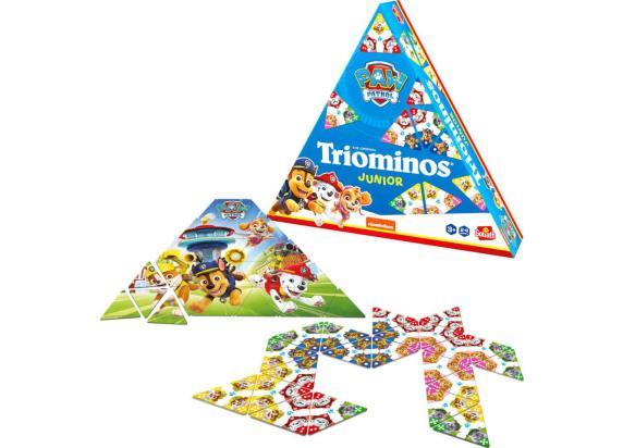 Goliath Triominos Junior Paw Patrol - Bordspel - Kinderspel - Speel Triominos met jouw favoriete Paw Patrol personage.