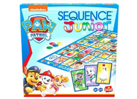 Goliath Sequence Paw Patrol - Bordspel - Kinderspel - Speel Sequence met jouw favoriete Paw Patrol helden!