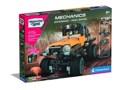 Clementoni Wetenschap & Spel Mechanica - Safaripark - Constructie Speelgoed - STEM-speelgoed - Vanaf 8 jaar