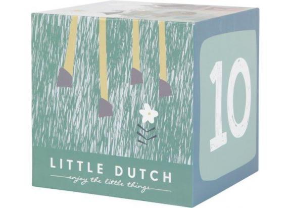 Little Dutch Little Dutch stapelblokken dierentuin karton