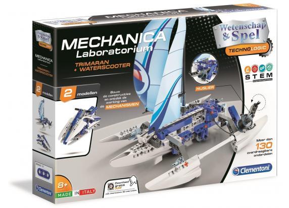 Clementoni - Wetenschap en Spel Mechanica Laboratorium Trimaran en Jetski