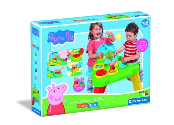 Clementoni - Peppa Pig Clemmy Peppa Pig Tafel met blokken