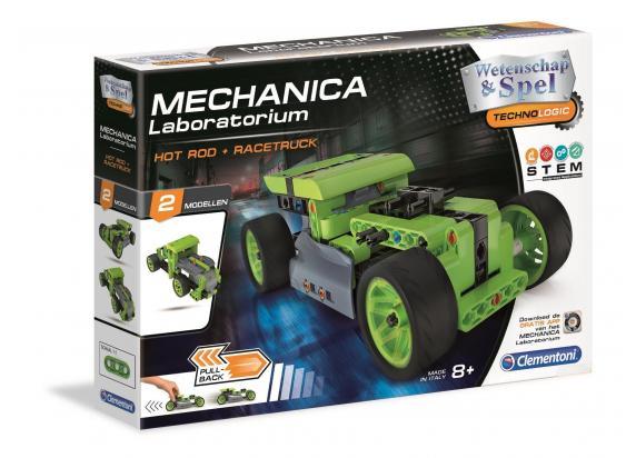 Clementoni - Wetenschap en Spel Mechanica Hot Rod Racetruck