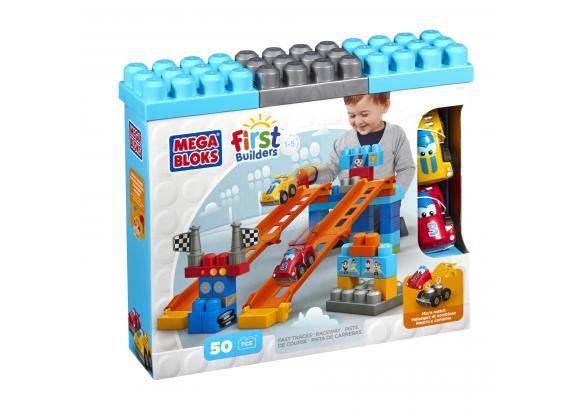 Mega Bloks First Builders Fast Tracks Racing Team