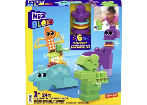 Mega Bloks MEGA BLOKS Squeak 'n Chomp Dino's