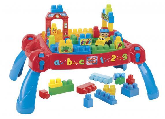 Mega Bloks Mega Bloks bouw & leer tafel