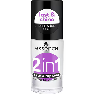 Essence Nagellak 2 in 1 Base & Top Coat coats Dames 8 ml
