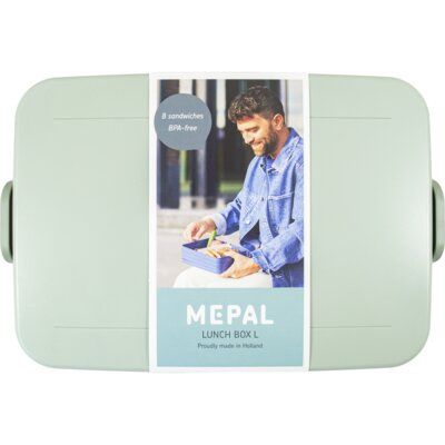 Mepal Lunchbox take a break large nordic sage Bewaardozen, lunchtrommel per stuk