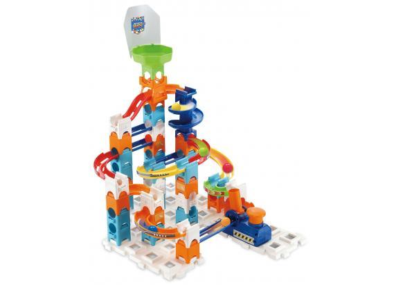 VTech Marble Rush Adventure Set S100 - Speelgoed Knikkerbaan - Educatief - 61 Onderdelen - Inclusief 5 Knikkers - Cadeau - Vanaf 4 Jaar