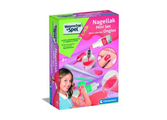 Clementoni Wetenschap & Spel - Nagellak - Experimenteerdoos - Lipgloss voor Kinderen - Vanaf 8 Jaar