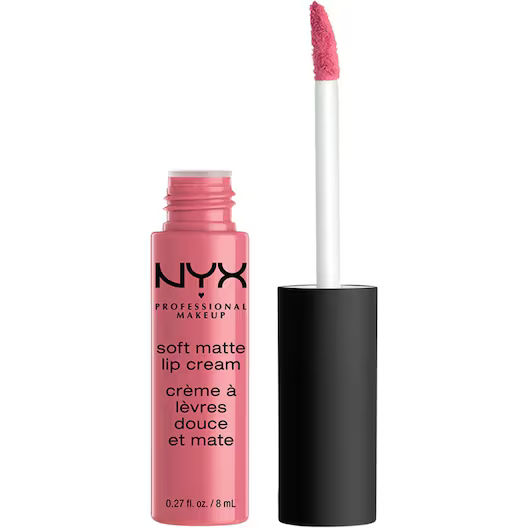 Nyx Professional Makeup Soft Matte Lip Cream - Milan - Matte lippenstift, lippenbalsemtextuur - Roos