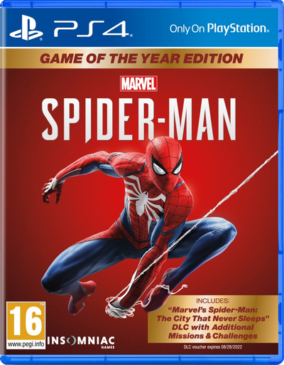 Spider-Man Game of the Year Edition PlayStation 4