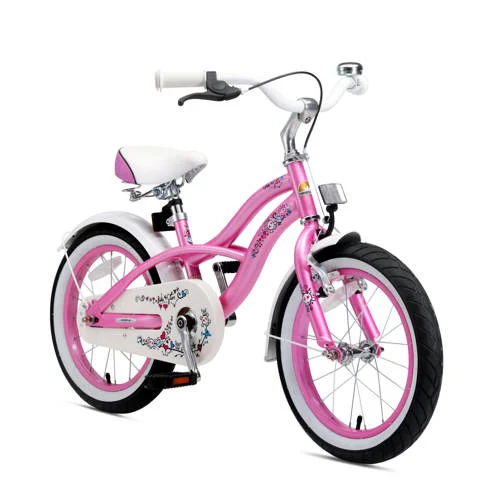 BikeStar Cruiser kinderfiets 16 inch roze