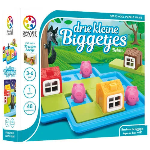 SmartGames Drie Kleine Biggetjes - Deluxe