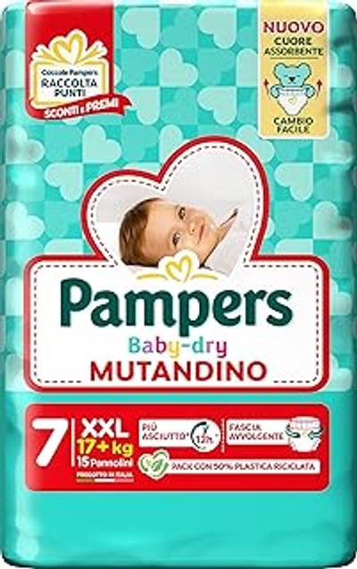 Pampers Baby Dry  luiers maat 7 - 15 stuks