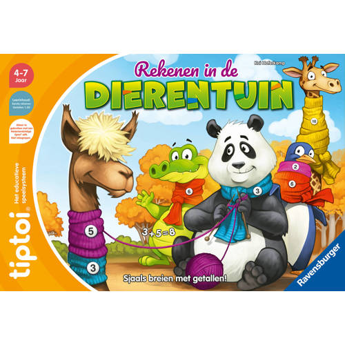 Ravensburger Tiptoi Rekenen in de dierentuin