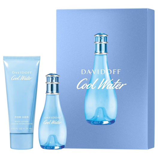 Davidoff geschenkset Cool Water Woman - eau de toilette 40 ml + bodylotion 75 ml