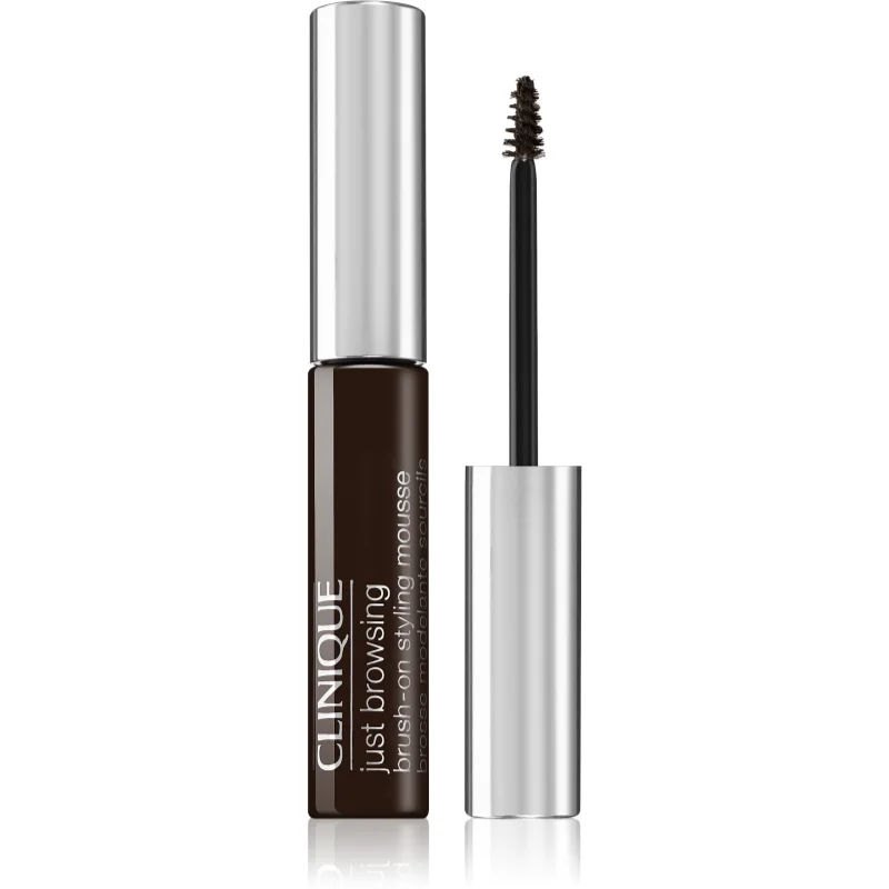 Clinique Just Browsing Brush-On Styling Mousse Wenkbrauw Gel Tint Black/Brown 2 ml