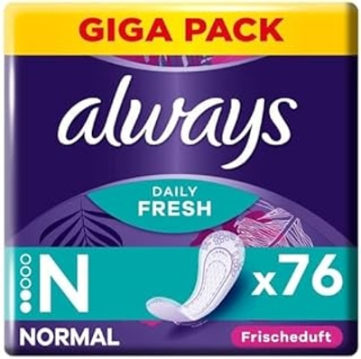 Always Dailies Fresh & Protect Normaal inlegkruisjes - 76 stuks